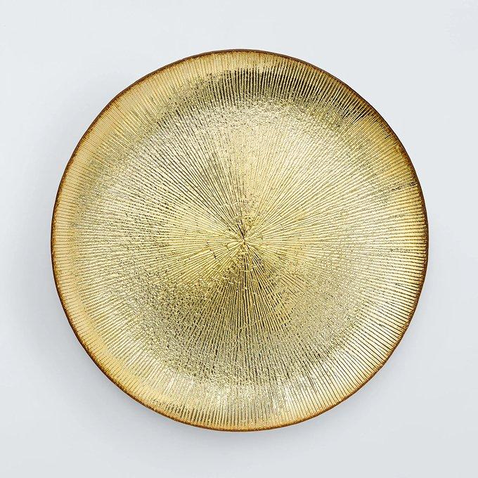 John Lewis Glass Serving Plate, £12